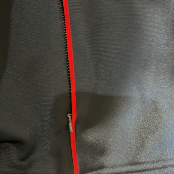 Rare ADIDAS track top . Beautiful blue with red roses on arms. - Picture 7 of 7